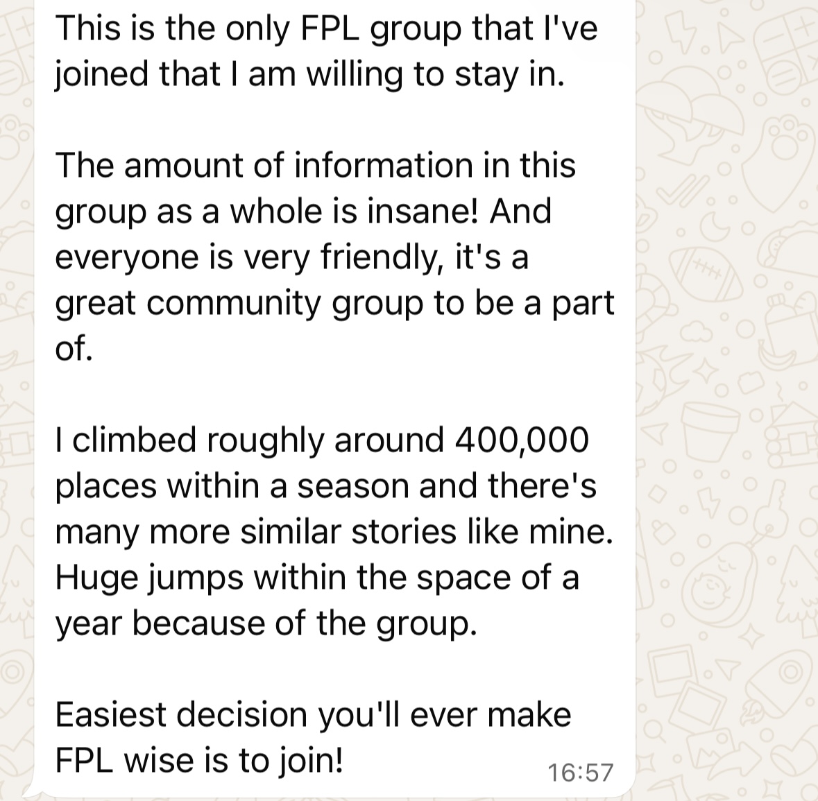 Adonis testimonial about climbing 400,000 places
